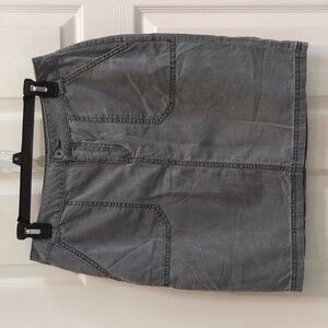 Sonoma Women's Gray Chino Pencil Skirt Size 8